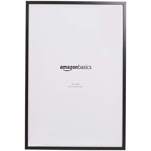 Amazon Basics - Marcos de fotos, 61 x 91,4 cm, paquete de 2, negro (tamaÃ±o de pÃ³ster estÃ¡ndar)