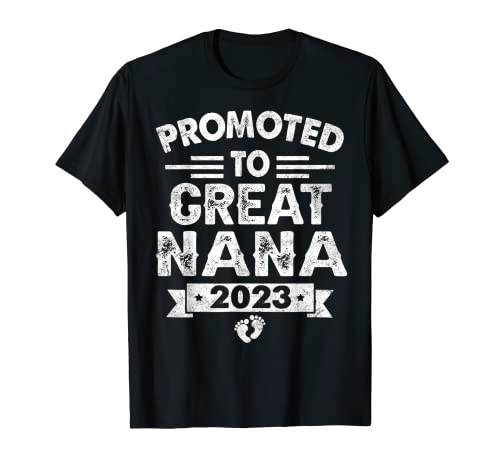 Vintage promocionado a Great Nana Est 2023 Camiseta