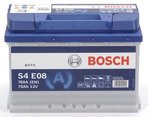 Bosch S4E08 BaterÃ­a de coche 70A/h 760A tecnologÃ­a EFB adaptado para vehÃ­culos con sistema Start y Stop